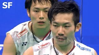 【動画】嘉村健士・園田啓悟 VS 刘成 バドミントンアジア選手権2018 準決勝