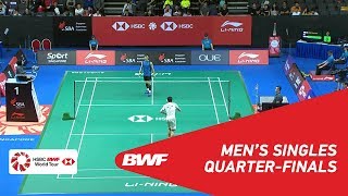 【動画】周天成 VS イ・ヒュンイル シンガポールオープン2018 準々決勝