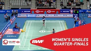【動画】髙橋沙也加 VS スン・ジヒュン 韓国オープン2018 準々決勝