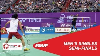 【動画】ジャン・O・ヨルゲンセン VS 武下利一 チャイニーズタイペイオープン2018 準決勝