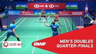 【動画】リー・ジェフェイ・リー・ヤン VS ウラジミール・イワノフ・イワン・ソゾノフ フランスオープン2018 準々決勝