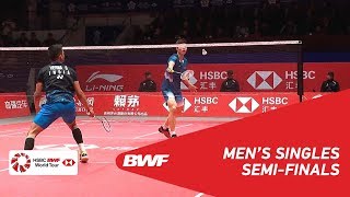 【動画】石宇奇 VS サミール・ヴェルマ BWFワールドツアーファイナルズ2018 準決勝