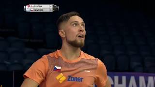 【動画】ラジブ・オーセフ VS アダム・メンドレク BWF世界選手権2017 ベスト64