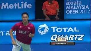 【動画】林丹 VS ジョナタン・クリスティー バドミントンマレーシアオープン2017 準々決勝