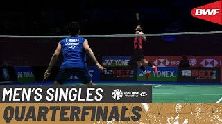 【動画】桃田賢斗 VS リー・ジージア 全英オープン2021 準々決勝